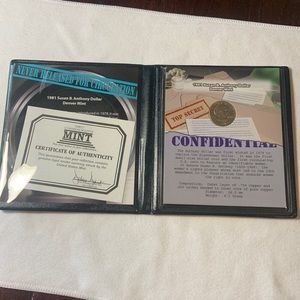 1981 susan b anthony dollar Denver mint